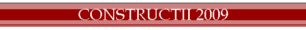 CONSTRUCTII 2009