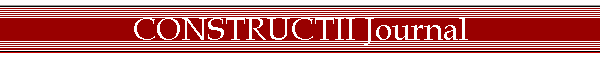 CONSTRUCTII Journal